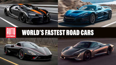 World's fastest road cars - pictures