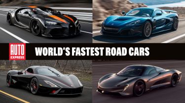 World's fastest road cars 2024