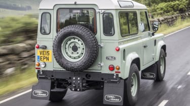 Cool cars: the top 10 coolest cars - Land Rover Defender rear