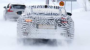 Jaguar Type 00 (camouflaged) - rear cornering