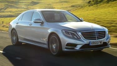 Mercedes S-Class - front tracking