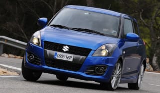 Suzuki Swift Sport front cornering