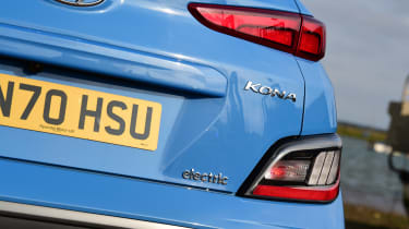 Hyundai Kona Electric - rear badges