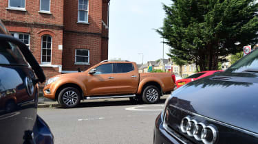 Nissan Navara long-term - parking