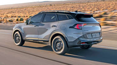 Kia Sportage 2025 facelift - rear tracking