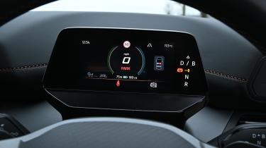 Cupra Born - dashboard screen