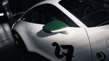 Porsche 911 GT3 100 Jahre Nürburgring - wing mirror