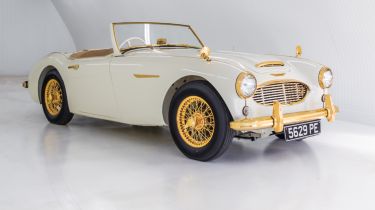 Austin Healey 100-Six - header