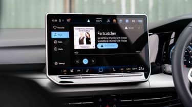 Volkswagen Golf - Bluetooth audio screen