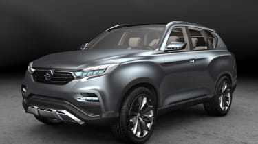 SsangYong Y400 concept front