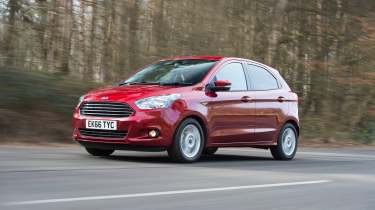 Ford KA+ - front tracking