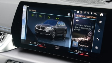 BMW X1 - infotainment screen
