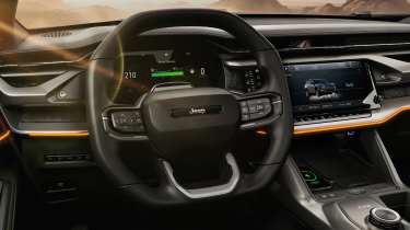 Jeep Wagoneer S Trailhawk concept driver view