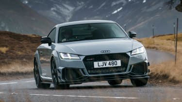 Audi TT RS Iconic Edition - front cornering