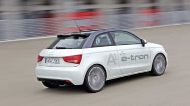 Audi A1 e-tron rear