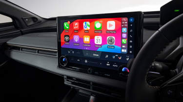 Toyota bZ4X Touring - infotainment screen