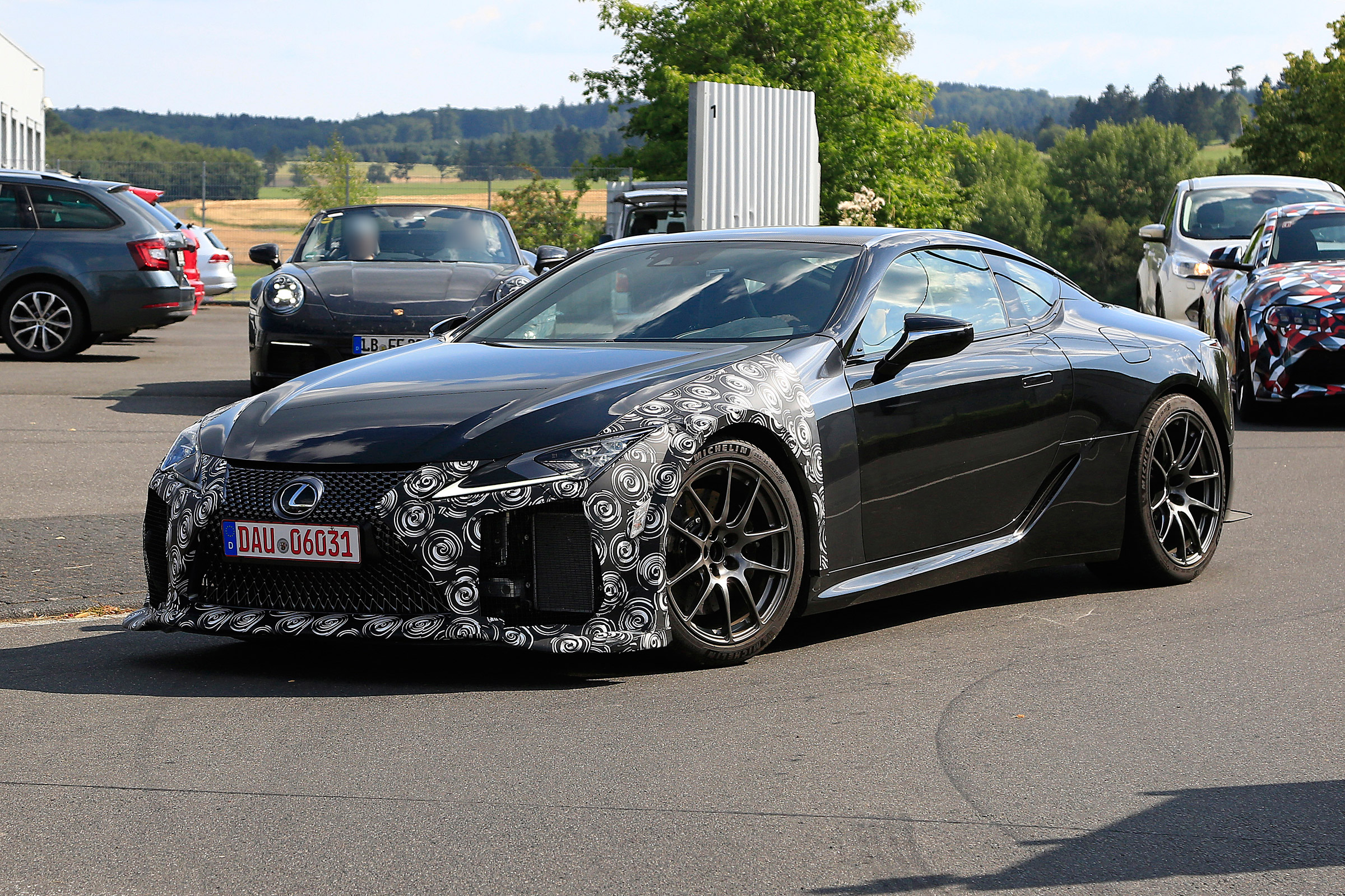 New Lexus LC F coupe caught on camera Auto Express
