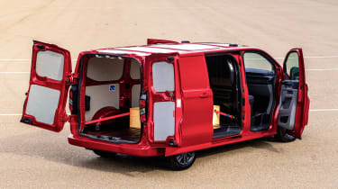 Ford Transit Custom EcoBlue 150 Limited - rear doors open