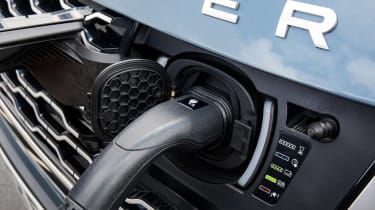 Range Rover PHEV - charging detail