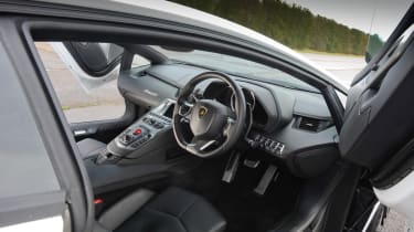 Lamborghini Aventador dash