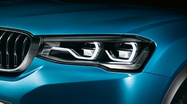 BMW Concept X4 headlight