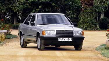 Mercedes 190E - front static