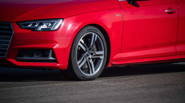 Audi S4 with Bridgestone Potenza Sport - dynamic