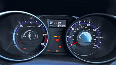 Hyundai ix35 dials