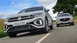 VW T-Roc and Mazda CX-30: Front tracking