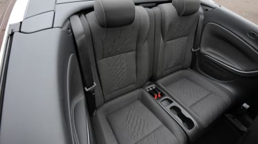 Vauxhall Cascada rear seats