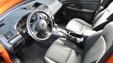 Subaru XV front seats