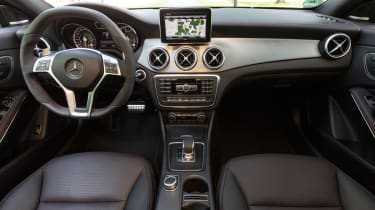 Mercedes CLA 45 AMG interior