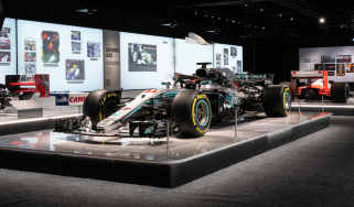 Mercedes W09 on display at London F1 Exhibition