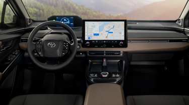 Toyota bZ4X Touring - dash