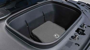 Mercedes GLB electric - front storage area