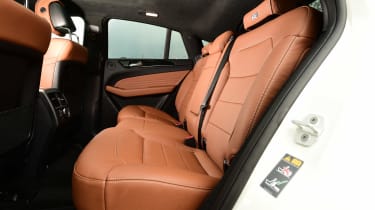 Mercedes GLE Coupe 2015 rear seats