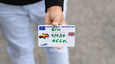 Kid Drivers - erin license 
