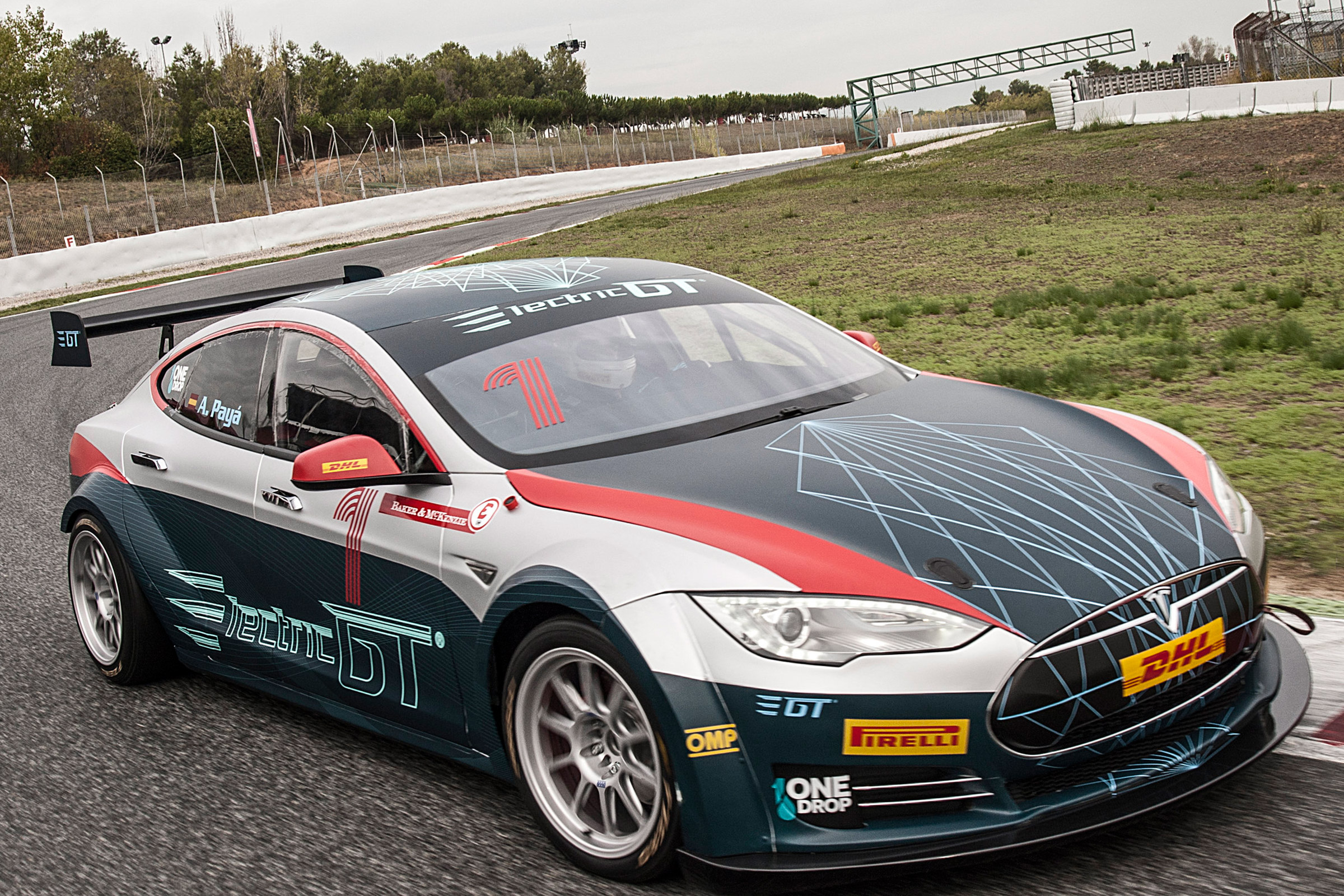 Tesla Model S Electric GT race car does 0-60mph in 2s | Auto Express