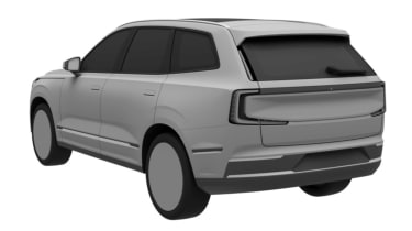 Volvo EXC90 patent image - rear angle