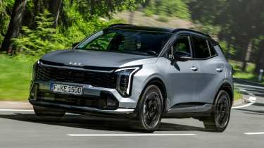 Kia Sportage - front tracking