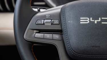 BYD Atto 3 EVO - steering wheel detail