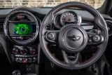 MINI 5 door steering wheel interior MINI 5 door steering wheel interior