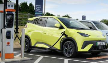 BYD Dolphin Surf charging