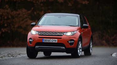 Used Car Hunter - Land Rover Discovery Sport, front cornering 
