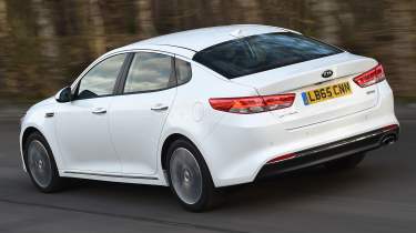 Car Hunter £13,000 saloons - Kia Optima rear 3/4