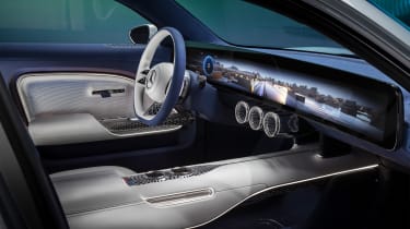 Mercedes Vision EQXX concept cabin