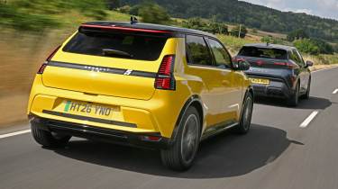 Cupra Raval vs Renault 5 - rear