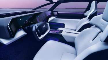 Honda 0 Series prototype - dash