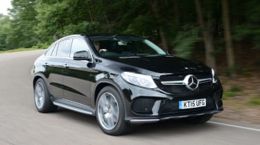 Mercedes GLE Coupe - front action