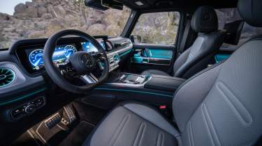 Mercedes G 580 with EQ Technology - cabin